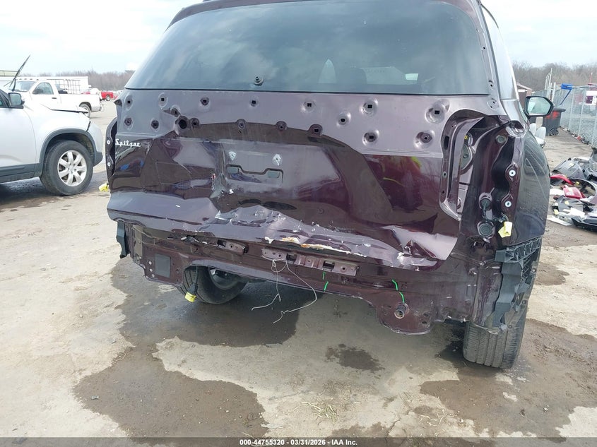 2024 Hyundai Palisade VIN KM8R44GE4RU765041 IAAI salvage auction — REAR END, Wait Title, sold $13,850 on 2026-07-14 (photo 6)