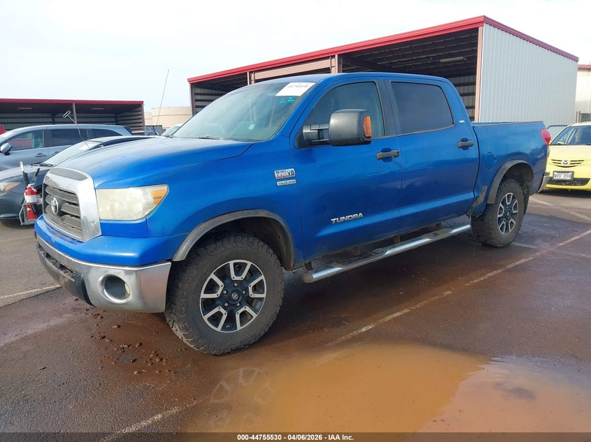 2008 Toyota Tundra VIN 5TFEV54158X066599 IAAI salvage auction — WATER/FLOOD, Salvage (Hawaii), sold $1,100 on 2026-07-26 (photo 2)