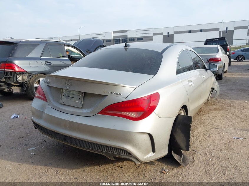 2014 Mercedes-benz Cla-klasse VIN WDDSJ4EB3EN049524 IAAI salvage auction — FRONT & REAR, Salvage (Texas), sold $1,525 on 2026-07-28 (photo 4)