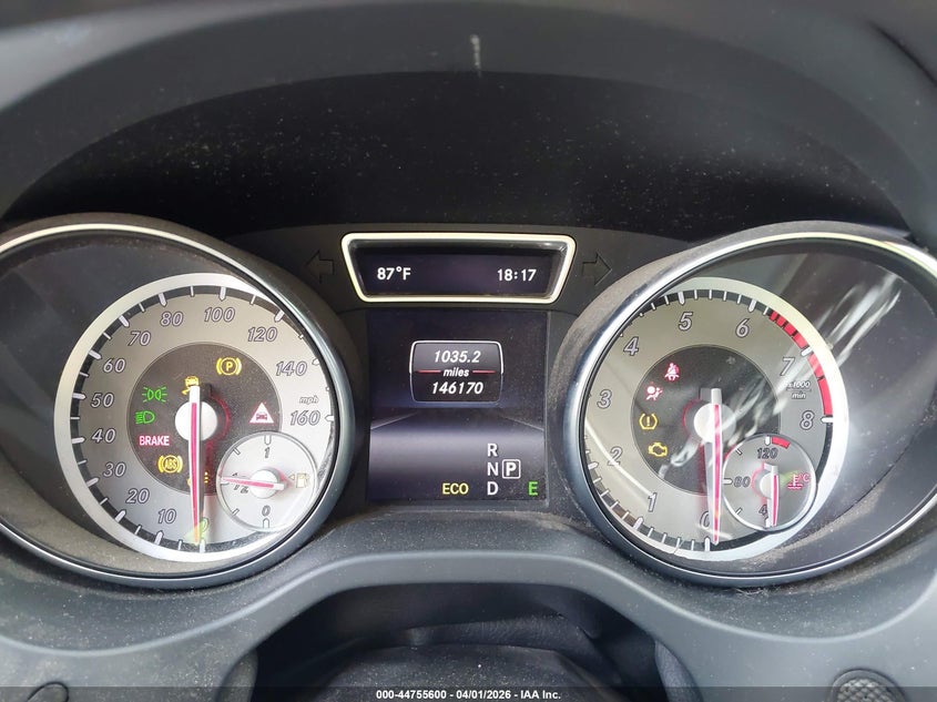 2014 Mercedes-benz Cla-klasse VIN WDDSJ4EB3EN049524 IAAI salvage auction — FRONT & REAR, Salvage (Texas), sold $1,525 on 2026-07-28 (photo 7)