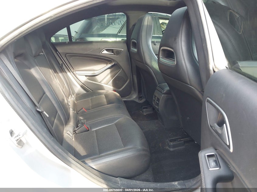 2014 Mercedes-benz Cla-klasse VIN WDDSJ4EB3EN049524 IAAI salvage auction — FRONT & REAR, Salvage (Texas), sold $1,525 on 2026-07-28 (photo 8)