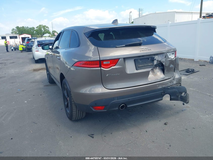 2017 Jaguar F-pace VIN SADCJ2BV5HA497944 IAAI salvage auction — FRONT & REAR, Rebuildable (Florida), sold $3,950 on 2026-09-07 (photo 3)