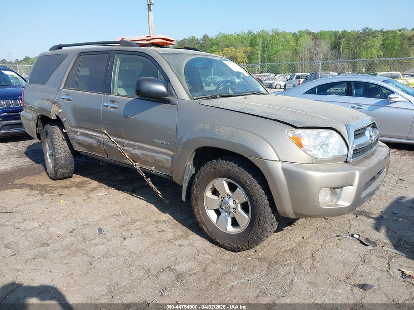 2006 Toyota 4runner VIN JTEBU14R060099015 IAAI salvage auction — RIGHT REAR, Salvage (Georgia), sold $4,150 on 2026-07-15 (photo 1)
