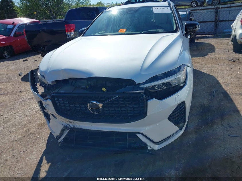 2025 Volvo Xc60 VIN YV4M12RM6S1204859 IAAI salvage auction — FRONT END, Clear (Oklahoma), sold $16,100 on 2026-07-22 (photo 6)