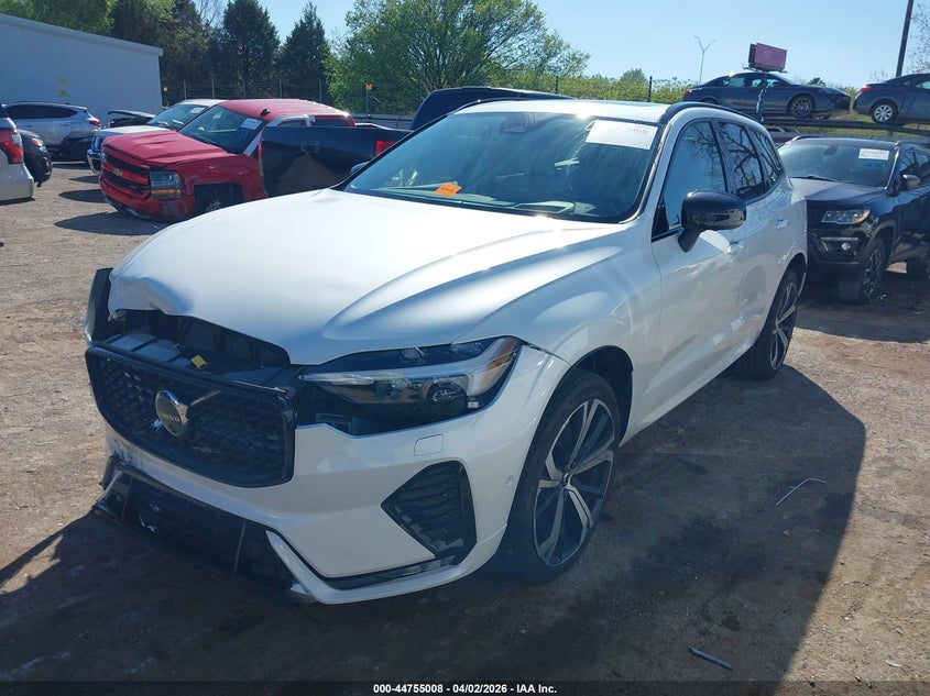 2025 Volvo Xc60 VIN YV4M12RM6S1204859 IAAI salvage auction — FRONT END, Clear (Oklahoma), sold $16,100 on 2026-07-22 (photo 2)