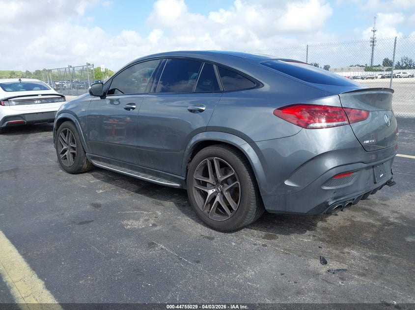 2023 Mercedes-benz Amg gle coupe VIN 4JGFD6BB5PA860606 IAAI salvage auction — RIGHT SIDE, Wait Title, sold $25,250 on 2026-08-27 (photo 3)