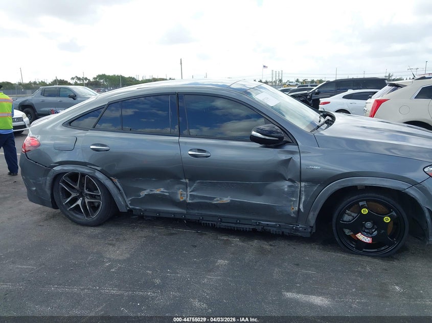2023 Mercedes-benz Amg gle coupe VIN 4JGFD6BB5PA860606 IAAI salvage auction — RIGHT SIDE, Wait Title, sold $25,250 on 2026-08-27 (photo 6)