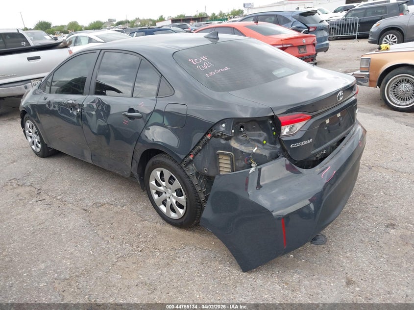 2025 Toyota Corolla VIN 5YFB4MDE4SP262641 IAAI salvage auction — FRONT END, Original (Texas), sold $6,600 on 2026-07-22 (photo 3)