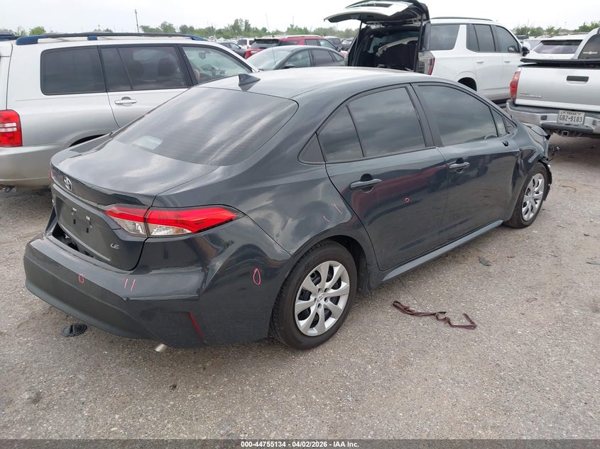 2025 Toyota Corolla VIN 5YFB4MDE4SP262641 IAAI salvage auction — FRONT END, Original (Texas), sold $6,600 on 2026-07-22 (photo 4)