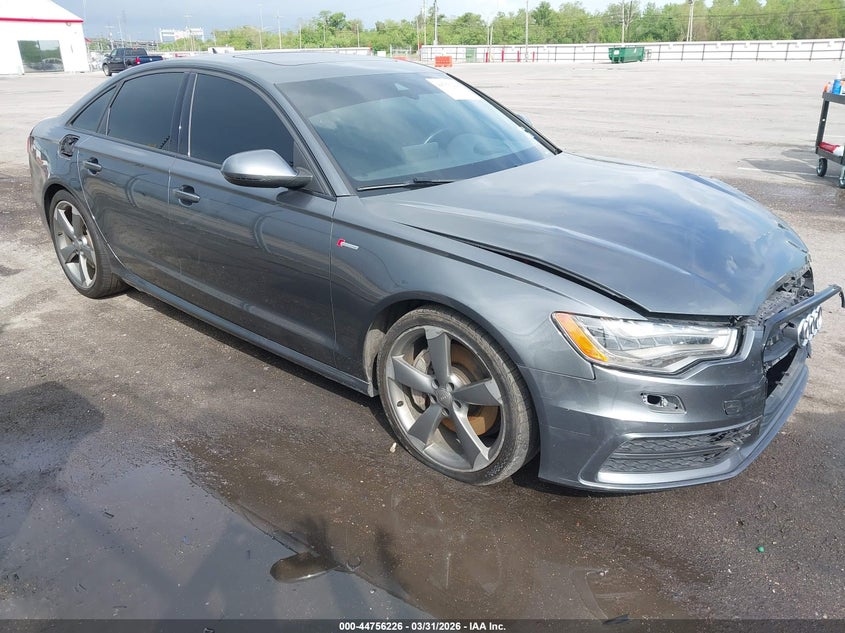 2015 Audi A6 VIN WAUHGAFC7FN030076 IAAI salvage auction — FRONT END, Salvage (Texas), sold $300 on 2026-07-29 (photo 1)