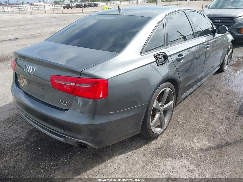 2015 Audi A6 VIN WAUHGAFC7FN030076 IAAI salvage auction — FRONT END, Salvage (Texas), sold $300 on 2026-07-29 (photo 4)