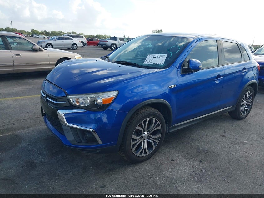 2018 Mitsubishi Outlander VIN JA4AP3AU2JZ017926 IAAI salvage auction — FRONT END, Rebuildable (Florida), sold $2,950 on 2026-07-23 (photo 2)