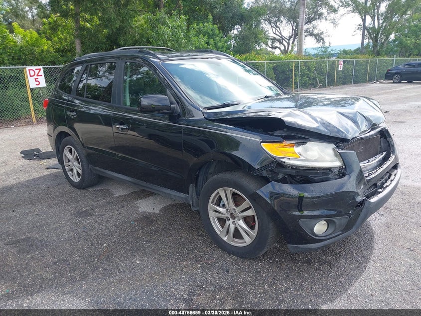 2012 Hyundai Santa fe VIN 5XYZK3AB3CG137211 IAAI salvage auction — FRONT END, Wait Title, sold $1,025 on 2026-07-06 (photo 1)