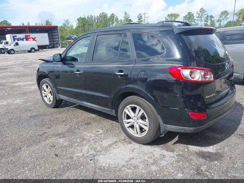 2012 Hyundai Santa fe VIN 5XYZK3AB3CG137211 IAAI salvage auction — FRONT END, Wait Title, sold $1,025 on 2026-07-06 (photo 3)