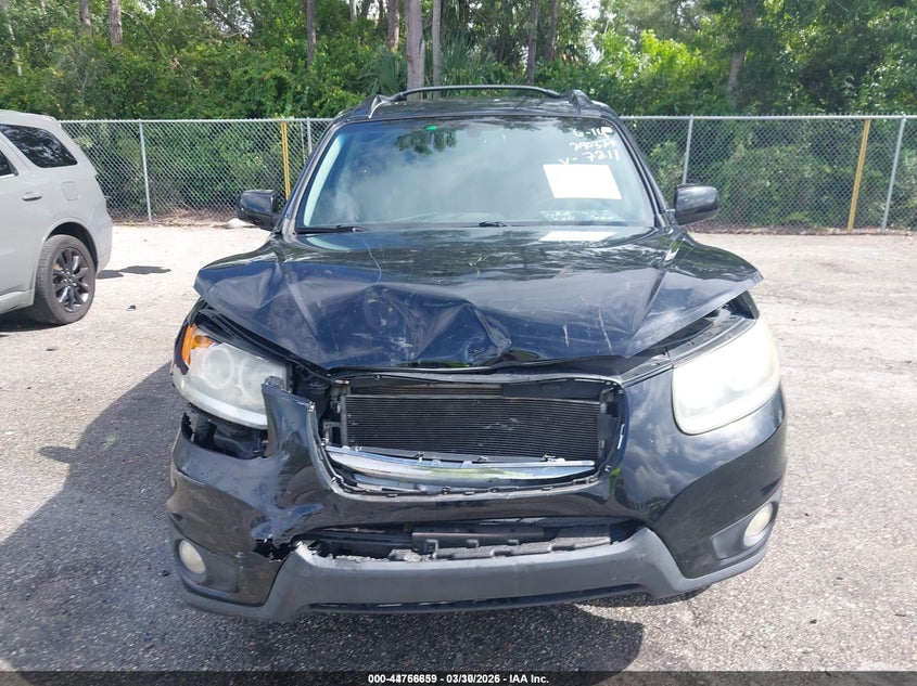 2012 Hyundai Santa fe VIN 5XYZK3AB3CG137211 IAAI salvage auction — FRONT END, Wait Title, sold $1,025 on 2026-07-06 (photo 6)