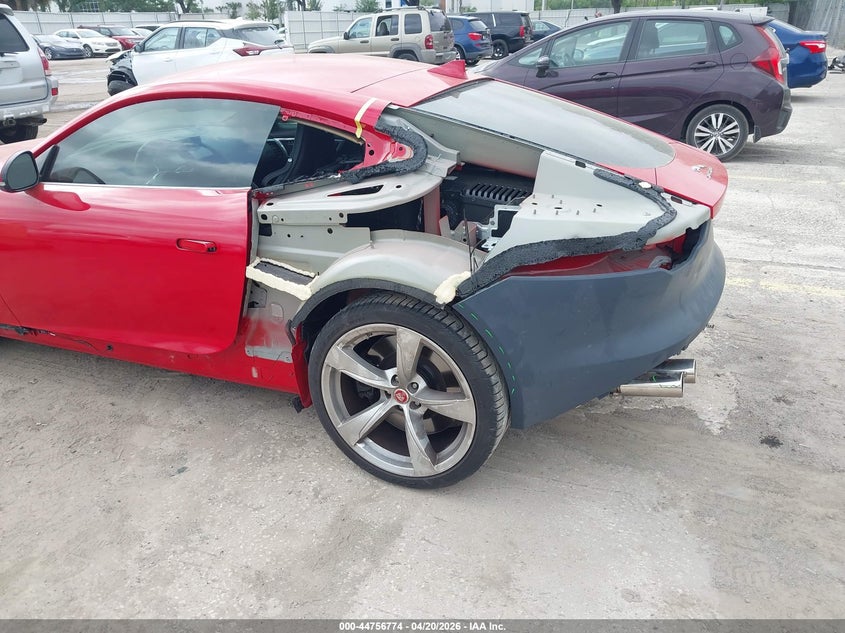 2023 Jaguar F-type VIN SAJDD1EE5PCK81125 IAAI salvage auction — REAR END, Rebuildable (Florida), sold $19,100 on 2026-07-31 (photo 6)
