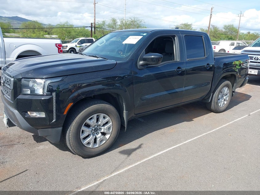2022 Nissan Frontier VIN 1N6ED1EJ4NN627583 IAAI salvage auction — WATER/FLOOD, Salvage (Hawaii), sold $9,200 on 2026-08-25 (photo 2)
