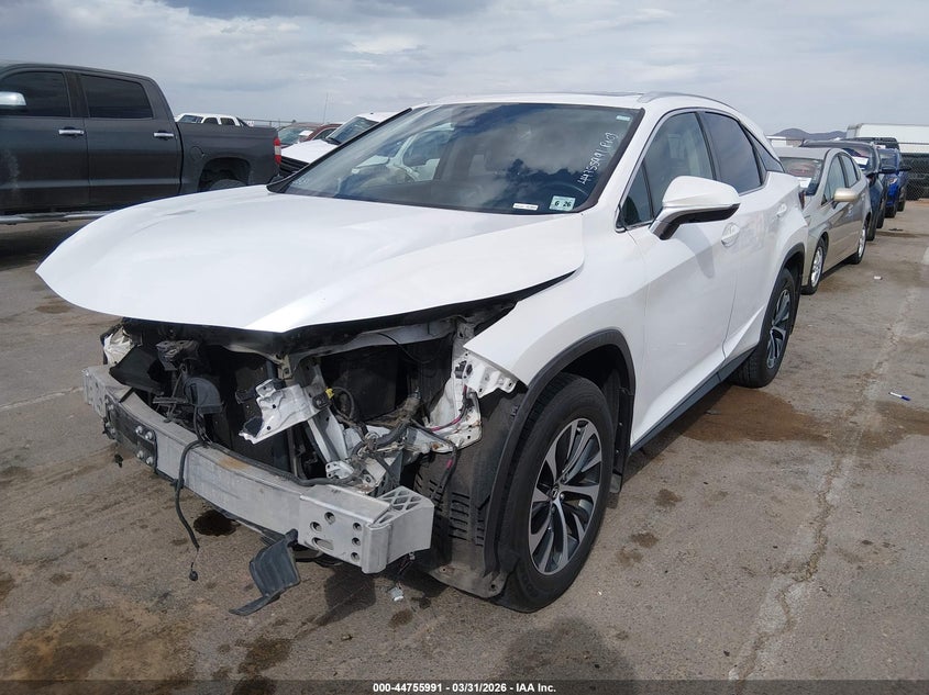2021 Lexus Rx VIN 2T2HZMDA5MC299320 IAAI salvage auction — FRONT END, Wait Title, sold $12,200 on 2026-07-22 (photo 2)
