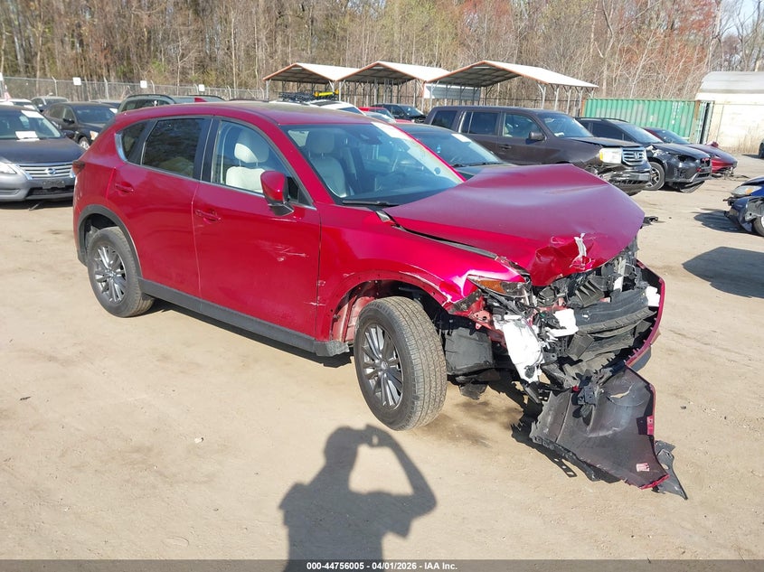 2021 Mazda Cx-5 VIN JM3KFBCMXM1487524 IAAI salvage auction — RIGHT FRONT, Salvage - Greater Than 75% (Maryland), sold $25 on 2026-07-21 (photo 1)