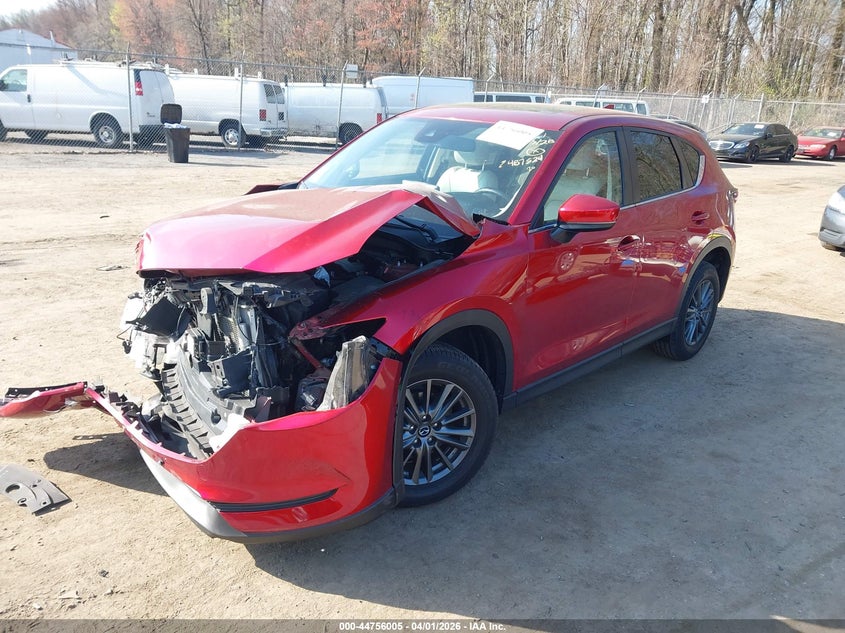 2021 Mazda Cx-5 VIN JM3KFBCMXM1487524 IAAI salvage auction — RIGHT FRONT, Salvage - Greater Than 75% (Maryland), sold $25 on 2026-07-21 (photo 2)