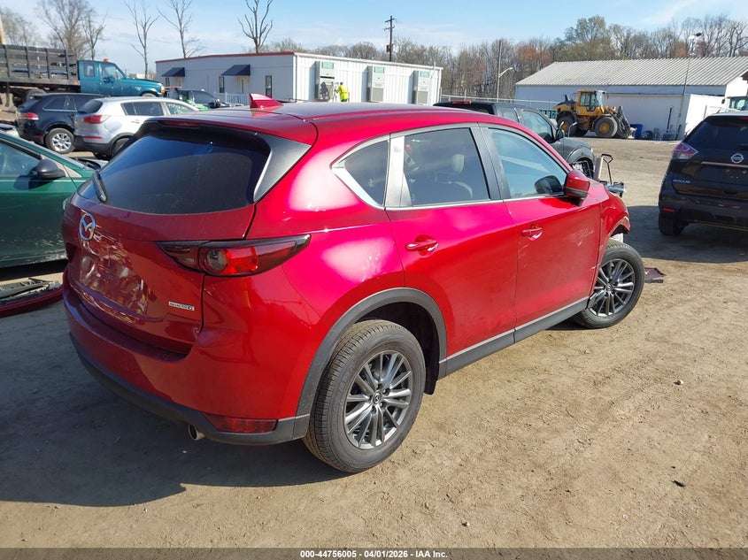 2021 Mazda Cx-5 VIN JM3KFBCMXM1487524 IAAI salvage auction — RIGHT FRONT, Salvage - Greater Than 75% (Maryland), sold $25 on 2026-07-21 (photo 4)