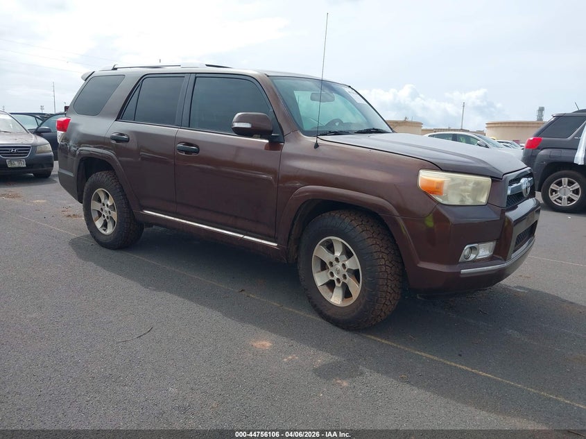 2010 Toyota 4runner VIN JTEZU5JRXA5007205 IAAI salvage auction — WATER/FLOOD, Salvage (Hawaii), sold $1,800 on 2026-07-28 (photo 1)