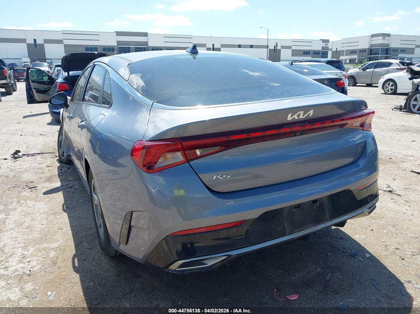 2022 Kia K5 VIN 5XXG14J2XNG145880 IAAI salvage auction — FRONT END, Salvage (Texas), sold $3,000 on 2026-07-28 (photo 3)