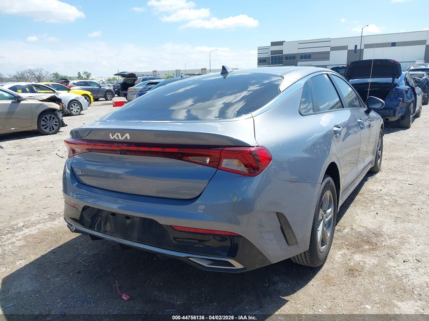 2022 Kia K5 VIN 5XXG14J2XNG145880 IAAI salvage auction — FRONT END, Salvage (Texas), sold $3,000 on 2026-07-28 (photo 4)