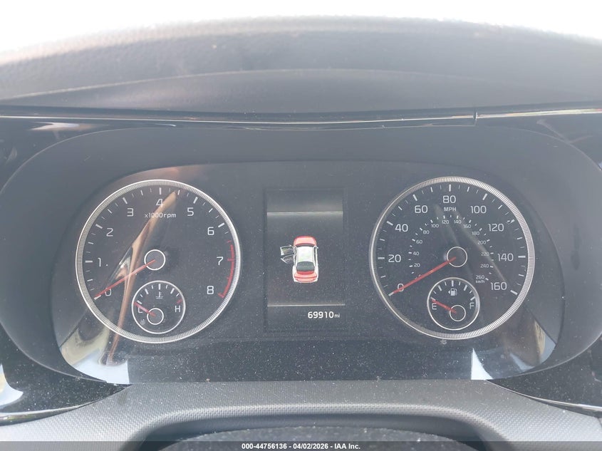 2022 Kia K5 VIN 5XXG14J2XNG145880 IAAI salvage auction — FRONT END, Salvage (Texas), sold $3,000 on 2026-07-28 (photo 7)