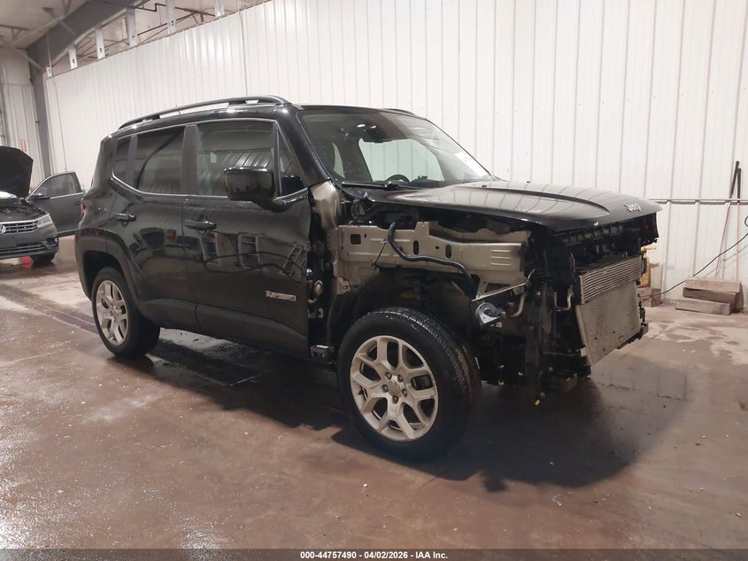 2017 Jeep Renegade VIN ZACCJBBB2HPG24750 IAAI salvage auction — FRONT END, Wait Title, sold $1,200 on 2026-07-07 (photo 1)