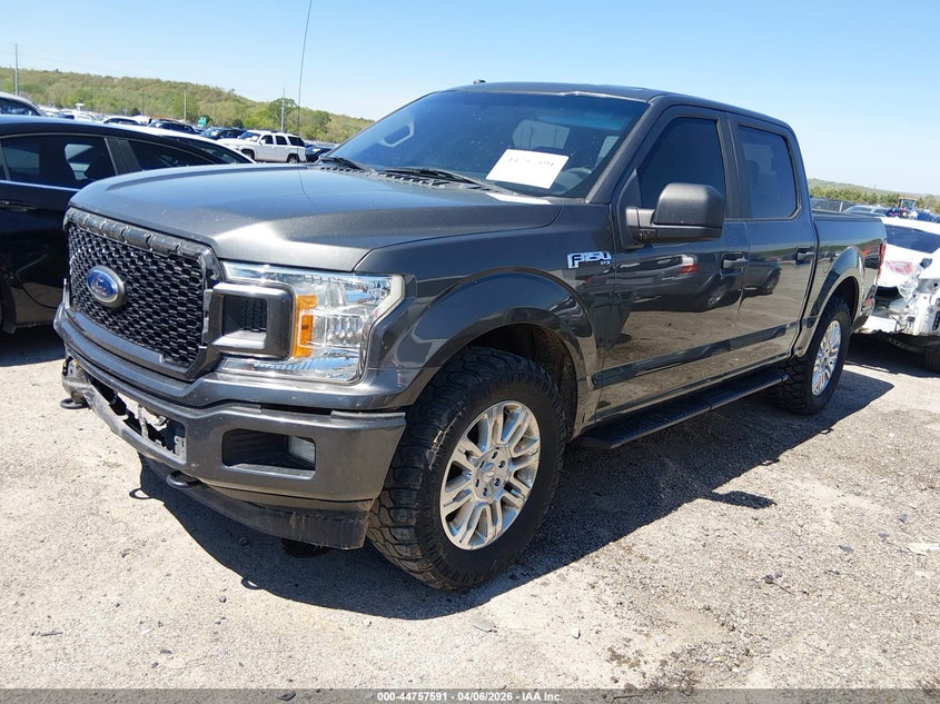 2018 Ford F-150 lightning VIN 1FTEW1E57JKF74597 IAAI salvage auction — FRONT END, Clear (Oklahoma), sold $7,000 on 2026-08-01 (photo 2)