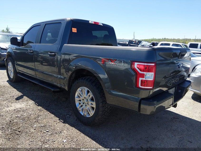 2018 Ford F-150 lightning VIN 1FTEW1E57JKF74597 IAAI salvage auction — FRONT END, Clear (Oklahoma), sold $7,000 on 2026-08-01 (photo 3)