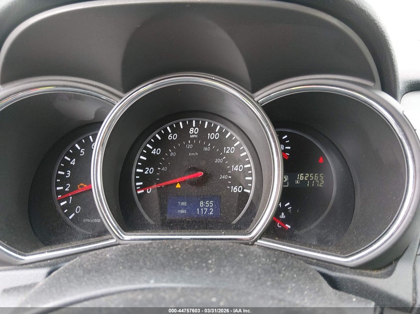 2014 Nissan Murano VIN JN8AZ1MU1EW402048 IAAI salvage auction — LEFT & RIGHT, Clear (Nevada), sold $275 on 2026-07-10 (photo 7)