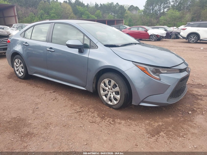 2022 Toyota Corolla VIN JTDEPMAEXN3025352 IAAI salvage auction — REAR END, Salvage (Alabama), sold $4,100 on 2026-08-02 (photo 1)