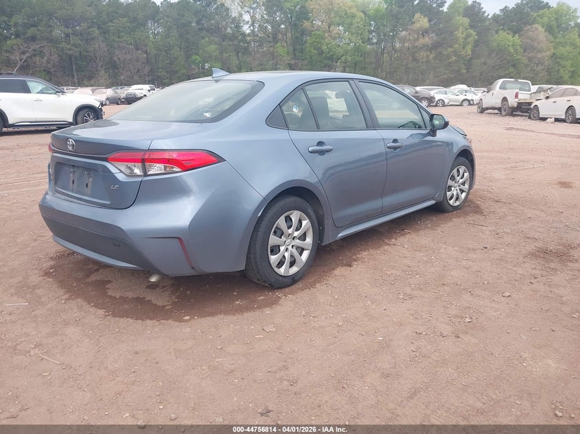 2022 Toyota Corolla VIN JTDEPMAEXN3025352 IAAI salvage auction — REAR END, Salvage (Alabama), sold $4,100 on 2026-08-02 (photo 4)