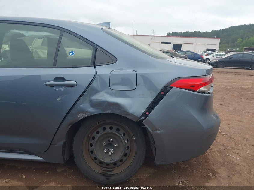 2022 Toyota Corolla VIN JTDEPMAEXN3025352 IAAI salvage auction — REAR END, Salvage (Alabama), sold $4,100 on 2026-08-02 (photo 6)