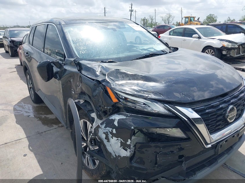 2021 Nissan Rogue VIN JN8AT3BA6MW018108 IAAI salvage auction — FRONT END, Wait Title, sold $3,850 on 2026-07-10 (photo 6)