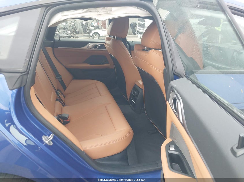 2025 BMW I4 VIN WBY43HD04SFU46541 IAAI salvage auction — FRONT END, Wait Title, sold $18,750 on 2026-08-27 (photo 8)