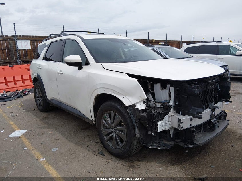 2023 Nissan Pathfinder VIN 5N1DR3BD7PC256178 IAAI salvage auction — FRONT END, Salvage (Colorado), sold $8,200 on 2026-07-10 (photo 1)