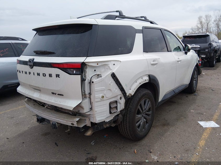 2023 Nissan Pathfinder VIN 5N1DR3BD7PC256178 IAAI salvage auction — FRONT END, Salvage (Colorado), sold $8,200 on 2026-07-10 (photo 4)