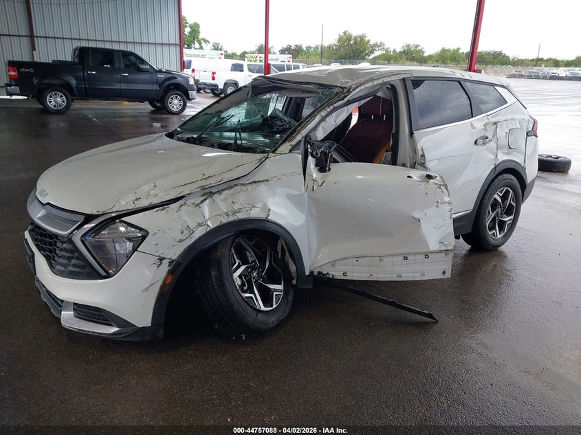 2023 Kia Sportage VIN KNDPU3AFXP7144115 IAAI salvage auction — ROLLOVER, Wait Title, sold $2,250 on 2026-07-16 (photo 2)