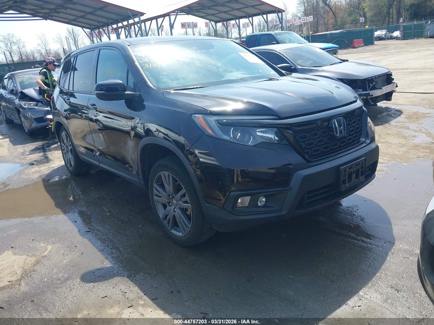 2020 Honda Passport VIN 5FNYF8H51LB012194 IAAI salvage auction — LEFT SIDE, Wait Title, sold $7,050 on 2026-07-30 (photo 1)