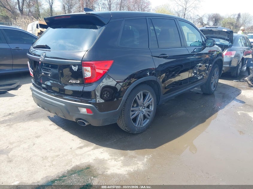 2020 Honda Passport VIN 5FNYF8H51LB012194 IAAI salvage auction — LEFT SIDE, Wait Title, sold $7,050 on 2026-07-30 (photo 4)