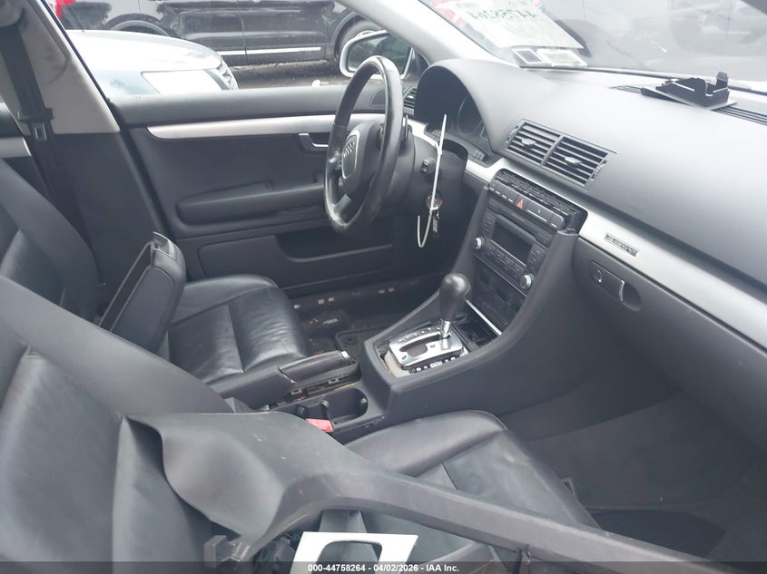 2008 Audi A4 VIN WAUDF78E08A091475 IAAI salvage auction — FRONT END, Mv-907A (New York), sold $575 on 2026-07-07 (photo 5)
