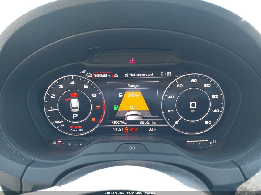 2018 Audi VIN WAUTPBFFXJA155003 IAAI salvage auction — FRONT END, Wait Title, sold $2,075 on 2026-07-28 (photo 7)