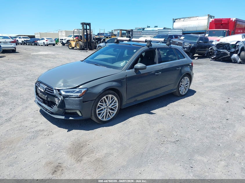 2018 Audi VIN WAUTPBFFXJA155003 IAAI salvage auction — FRONT END, Wait Title, sold $2,075 on 2026-07-28 (photo 2)