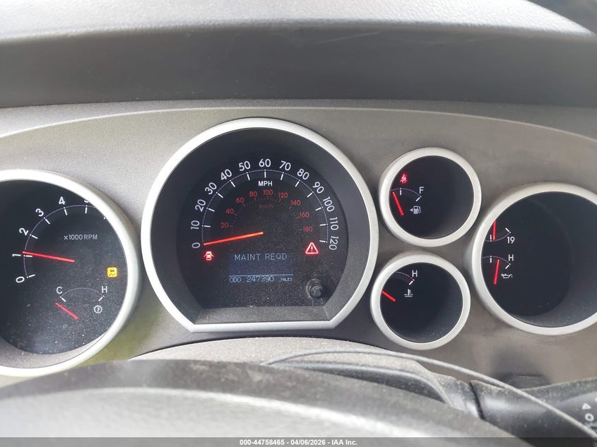 2010 Toyota Tundra VIN 5TFBY5F10AX115494 IAAI salvage auction — NORMAL WEAR, Repossession Paperwork (Georgia), sold $5,125 on 2026-07-15 (photo 7)