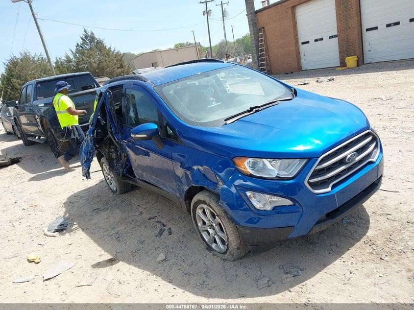 2021 Ford Ecosport VIN MAJ6S3GL5MC408011 IAAI salvage auction — RIGHT SIDE, Salvage (North Carolina), sold $1,475 on 2026-07-06 (photo 1)