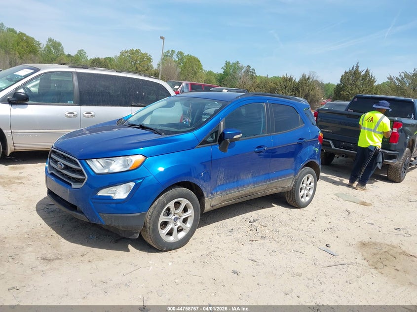 2021 Ford Ecosport VIN MAJ6S3GL5MC408011 IAAI salvage auction — RIGHT SIDE, Salvage (North Carolina), sold $1,475 on 2026-07-06 (photo 2)