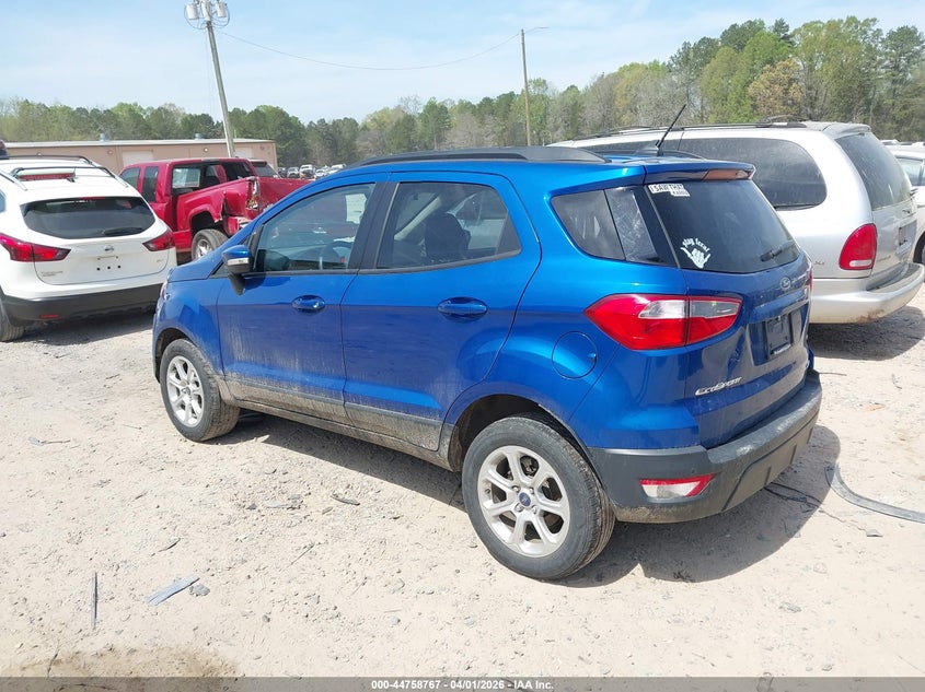 2021 Ford Ecosport VIN MAJ6S3GL5MC408011 IAAI salvage auction — RIGHT SIDE, Salvage (North Carolina), sold $1,475 on 2026-07-06 (photo 3)